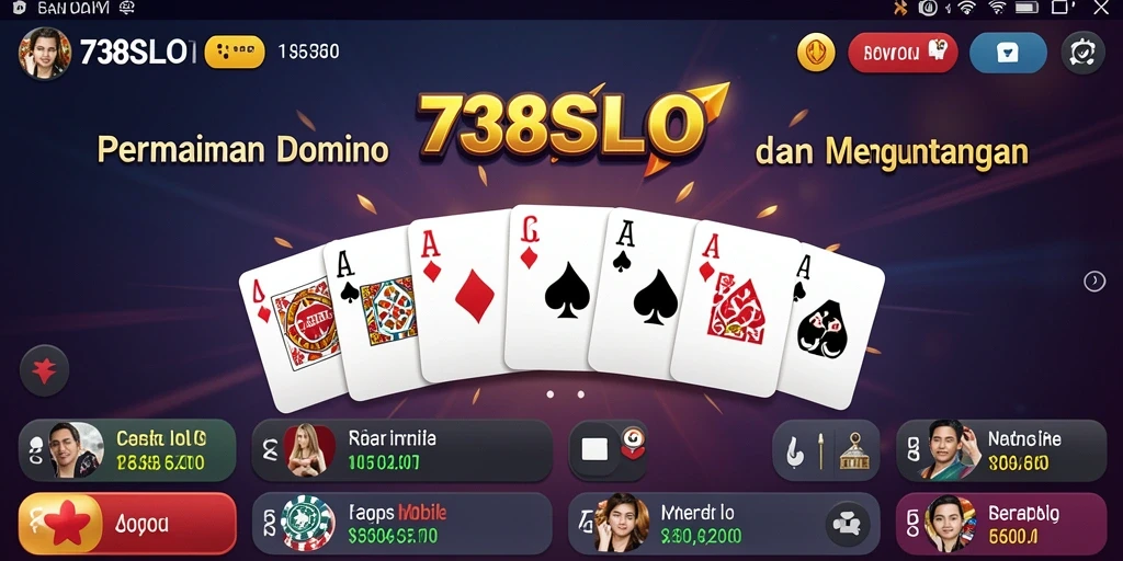 Tangkapan layar gameplay Domino yang seru dan kompetitif.