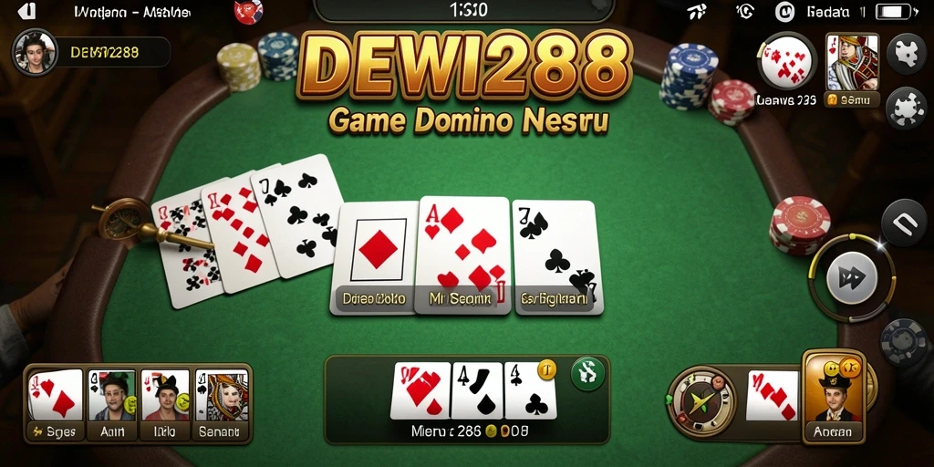 Screenshot gameplay DEWI288 yang menunjukkan suasana kompetitif dan seru.