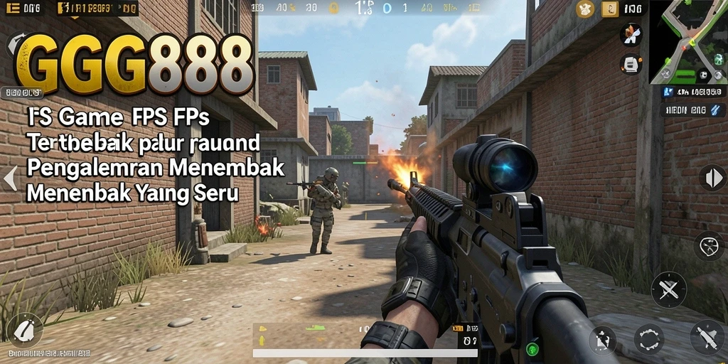 Tampilan gameplay GGG888 yang penuh aksi dalam pertempuran sengit.