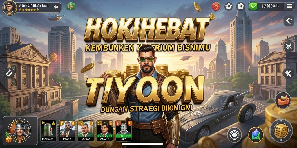 Tampilan gameplay HOKIHEBAT yang menegangkan dan interaktif.
