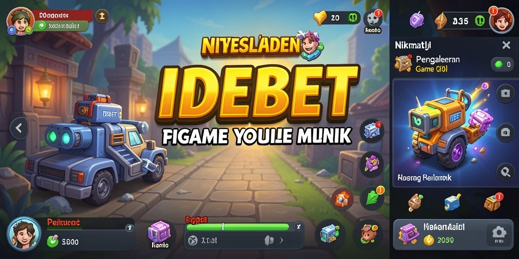 Tampilan menarik dari gameplay <strong>IDEBET</strong> dalam genre Idle.