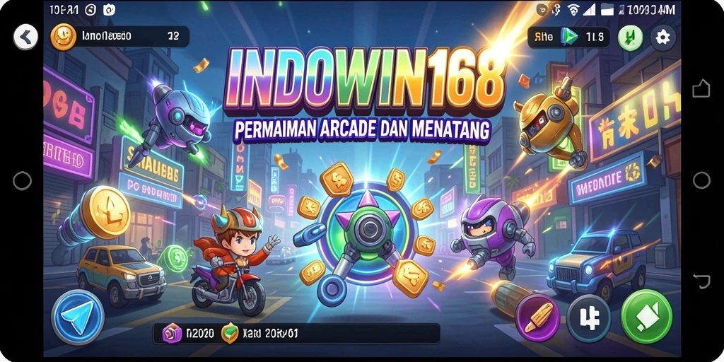 Tampilan menarik dari gameplay seru INDOWIN168.
