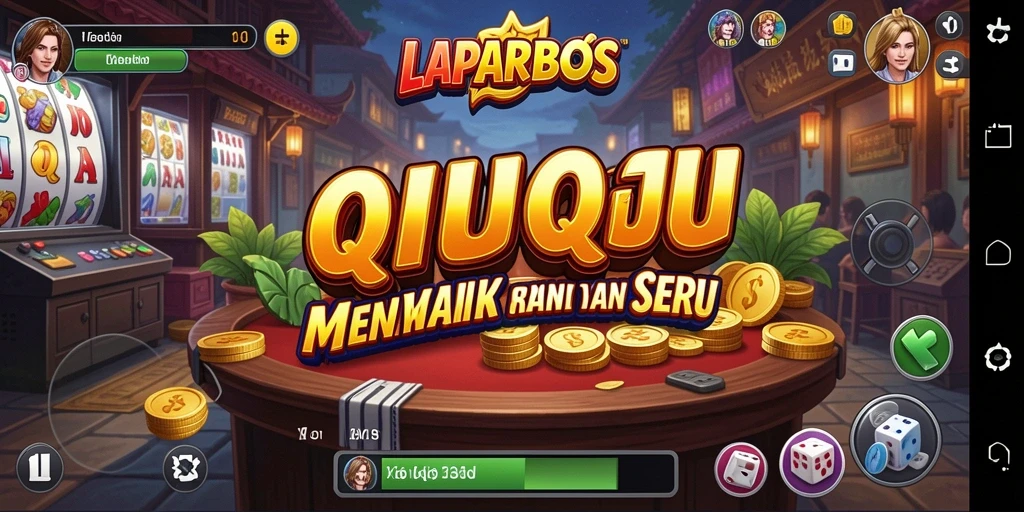 Tampilan gameplay QiuQiu yang menarik di LAPARBOS.