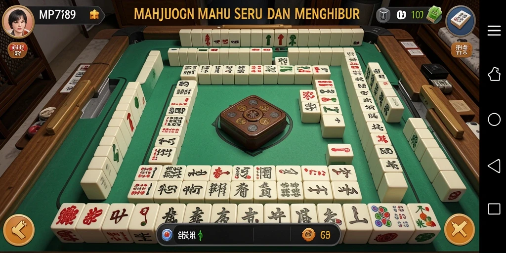 Tampilan captivating dari gameplay Mahjong di MVP789.