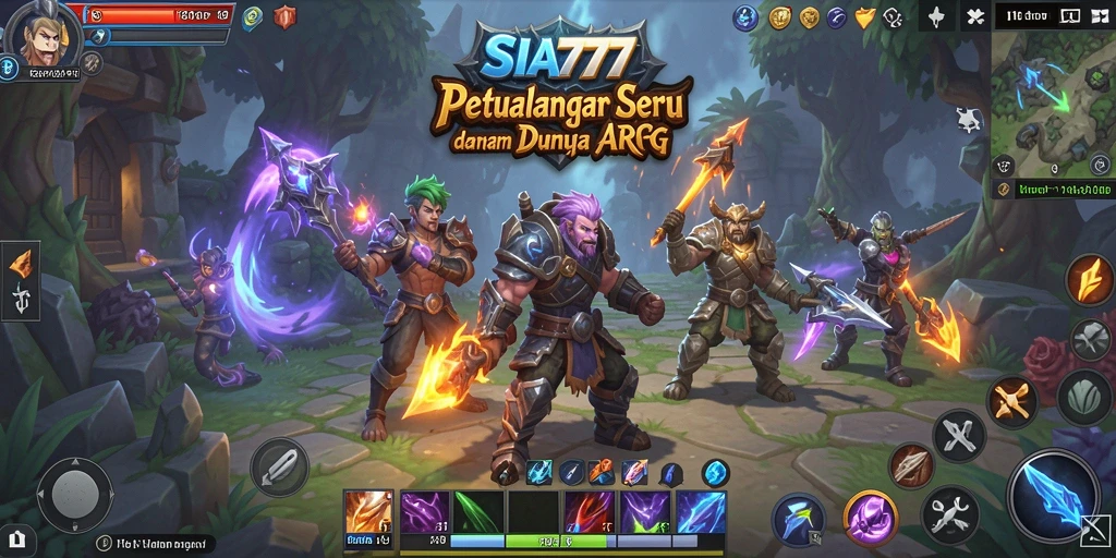 Tampilan gameplay dinamis dalam SIA777 yang seru dan menarik.