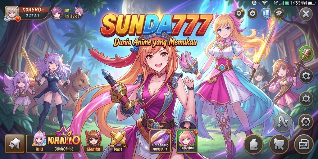 Menampilkan gameplay mendalam dari SUNDA777 yang penuh aksi dan warna.